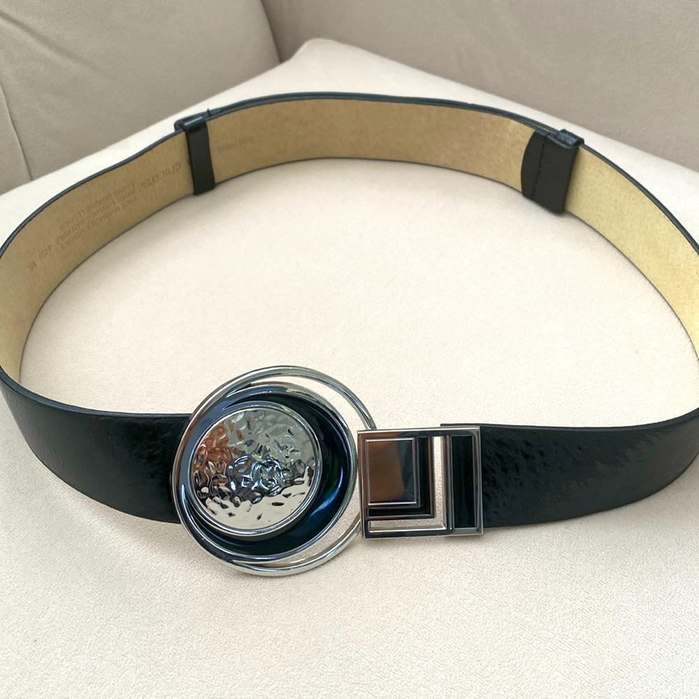 Chico’s Genuine Leather Adjustable Belt